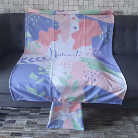 MANTA POCHOCLERA / DE VIAJE - POLAR PREMIUM - PERSONALIZADA